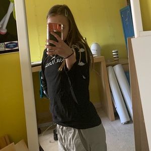 Air Jordan Long-Sleeved shirt with hoodie